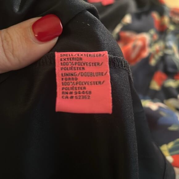 BETSEY JOHNSON Blue Colorful Floral Dress Easter 2 cottage core flouncey - Picture 3 of 7